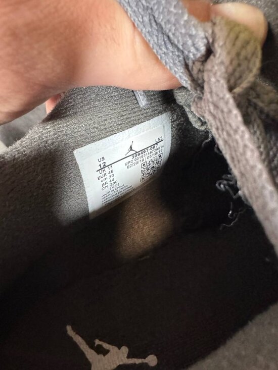 Size 12 | Jordan 4 Cool Gray No Box | Pre-Owned main image 2